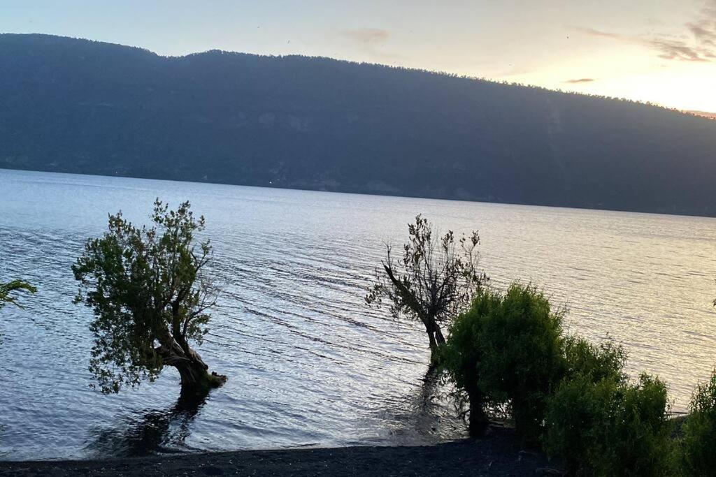 Gran Casa Orilla Playa,12 Personas,5 Dormitorios Coñaripe Esterno foto