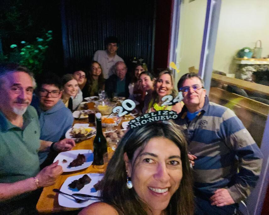 Gran Casa Orilla Playa,12 Personas,5 Dormitorios Coñaripe Esterno foto