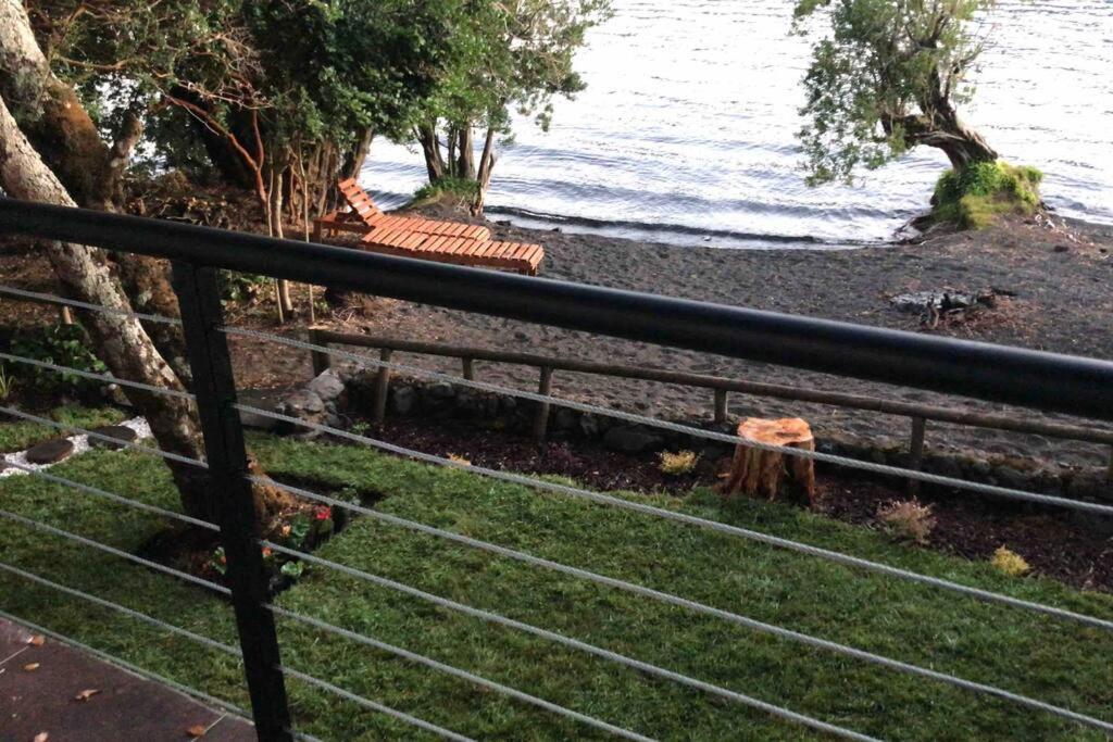 Gran Casa Orilla Playa,12 Personas,5 Dormitorios Coñaripe Esterno foto